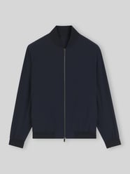 Slim Fit Blouson mit Zweiwege-Reißverschluss Modell 'P-HANRY-BMB-WG-263F' von BOSS - 7