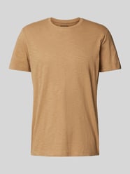 T-Shirt mit Rundhalsausschnitt Modell 'ASPEN' von SELECTED HOMME Beige - 22