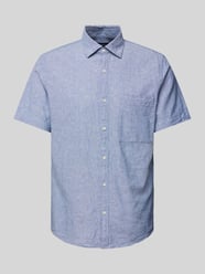 Regular Fit Freizeithemd mit Brusttasche von MCNEAL Blau - 46
