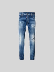 Jeans im Used-Look von Dsquared2 Blau - 4