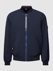 Bomberjack met steekzakken, model 'PROTECT' van Tommy Hilfiger Blauw / turquoise - 43