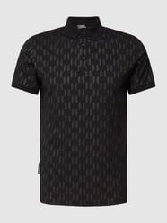 Poloshirt mit Allover-Muster von Karl Lagerfeld - 12