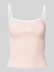 Tanktop mit Label-Stitching von Guess Jeans Pink - 24