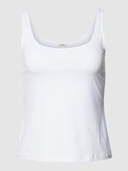 PLUS SIZE Tanktop mit Rundhalsausschnitt von Esprit Curvy Weiß - 12
