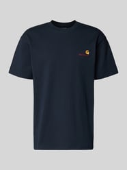 T-shirt z Wyhaftowane logo i Okrągły dekolt od Carhartt Work In Progress - 7