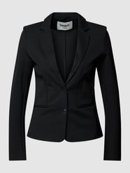 Blazer met labeldetails, model 'Poptrash' van Only Grijs / zwart - 36
