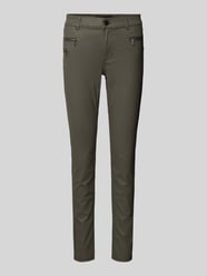 Skinny Fit Jeans mit Reißverschlusstaschen Modell 'MALOU' von Angels Braun - 25