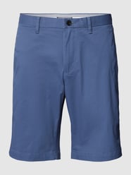 Chino-Shorts mit seitlichen Eingrifftaschen Modell 'HARLEM' von Tommy Hilfiger Blau - 24