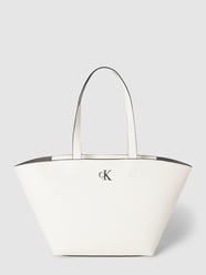Shopper mit Label-Detail von Calvin Klein Jeans Weiß - 12