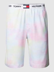 Sweatshorts im Batik-Look von Tommy Hilfiger Grau - 21