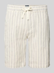 Bermuda met labeldetail en elastische band van MCNEAL - 9