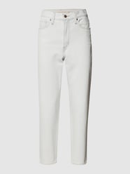 Jeansy o kroju mom fit z wysokim stanem i wzorem w paski od Levi's® Niebieski - 21