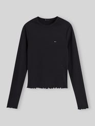 Bluzka z długim rękawem ze zrolowanym brzegiem od Tommy Jeans - 2