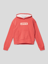 Hoodie mit Label-Details von Levi’s® Kids Orange - 26