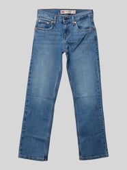 Straight Leg Jeans im 5-Pocket-Design von Levi’s® Kids Blau - 24