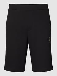 Sweatshorts met labeldetail van ARMANI EXCHANGE Zwart - 43