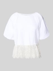 T-shirt met kant en ballonmouwen van Rich & Royal - 10