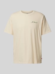 Relaxed Fit T-Shirt mit Label-Print Modell 'ARCHIV' von Levi's® Beige - 19