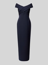 Abendkleid mit Gehschlitz Modell 'IRENE' von Lauren Ralph Lauren Blau - 7