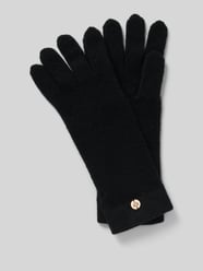 Kasjmier handschoenen met labelapplicatie van Fraas - 22