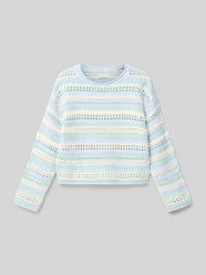 Cropped Fit Strickpullover aus Baumwolle von Tom Tailor - 7