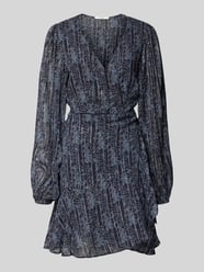 Körpernahes Wickelkleid mit Effekgarn-Details Modell 'MAISA' von Pepe Jeans - 37