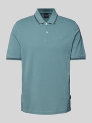 Regular Fit Poloshirt mit Label-Detail von bugatti - 48