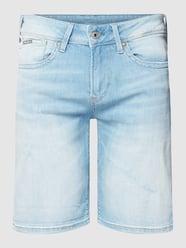 Korte jeans in 5-pocketmodel, model 'HATCH' van Pepe Jeans Blauw / turquoise - 20