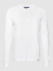 Sweatshirt mit kurzer Knopfleiste von Polo Ralph Lauren Weiß - 43
