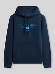 regular fit hoodie met logoprint van Tommy Hilfiger - 5