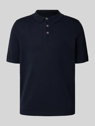 Koszulka polo o kroju regular fit z imitacji dzianiny od Fynch-Hatton - 42