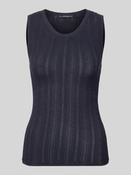 Tanktop in Strick-Optik von comma - 42