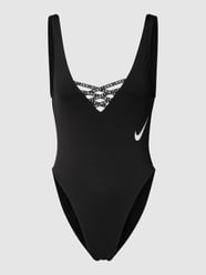 Badpak met logoprint van NIKE TRAINING Zwart - 13