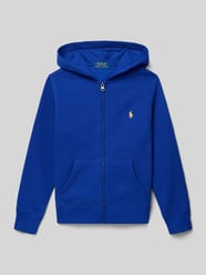 Regular Fit Sweatjacke mit Logo-Stitching Modell 'Tops' von Polo Ralph Lauren Teens - 42