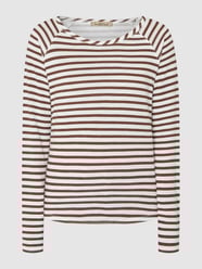 Shirt met lange mouwen met streepmotief  van Smith and Soul Bruin - 35