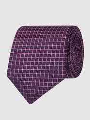 Krawatte aus reiner Seide (7 cm) von Willen Pink - 12