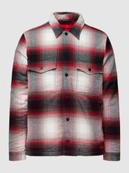 Hemdjacke mit Tartan-Karo Modell 'Enalu' von HUGO Rot - 14