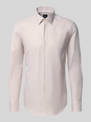 Slim Fit Businesshemd aus reiner Baumwolle von BOSS Beige - 18