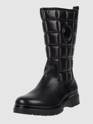 Laarzen met leerlook van Tom Tailor Zwart - 9