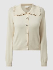 Cardigan aus Viskosemischung Modell 'Mau' von Vila Weiß - 46