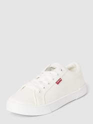 Sneaker mit kontrastivem Label-Detail von Levi’s® Acc. Weiß - 27