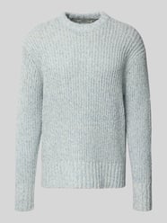 Relaxed fit wollen pullover met extra brede schouders, model 'CHICAGO' van SELECTED HOMME - 23