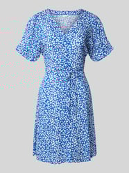 Sukienka mini o kroju regular fit z czystej wiskozy model ‘EVIDA’ od Only - 8