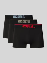 Pants mit elastischem Logo-Bund im 3er-Pack von Diesel Schwarz - 33