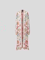 Kimono mit floralem Allover-Muster von Etro Weiß - 3