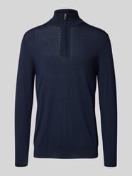 Pullover aus Merinowolle mit Troyer-Kragen von Profuomo - 37