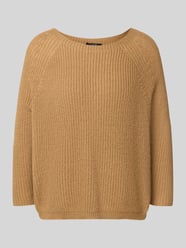 Sweter z dzianiny o kroju regular fit z dodatkiem wełny model ‘XENO’ od Weekend Max Mara - 17