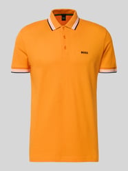 Regular Fit Poloshirt aus reiner Baumwolle Modell 'PADDY' von BOSS Green Orange - 14