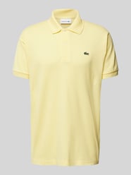 Regular Fit Poloshirt mit Label-Patch von Lacoste Gelb - 45