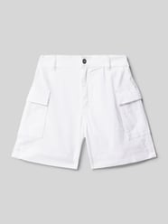 Szorty cargo o kroju regular fit ze szlufkami na pasek od Blue Effect - 23
